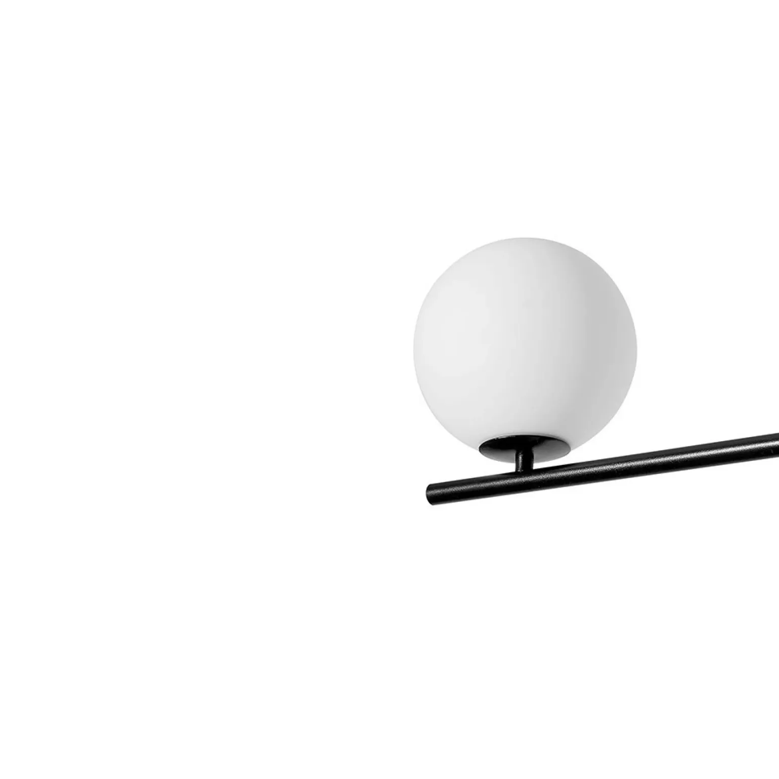 SUGURI C czarna lampa sufitowa w rozmiarze S z podwyższoną szczelnością IP44 (SGC322RS3) - Ummo