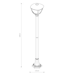 Słupek AMELIA (10497) - Nowodvorski