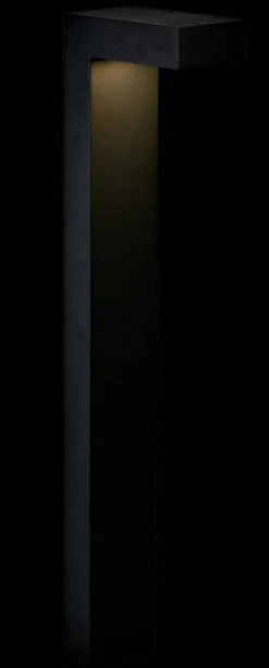 Słupek ASKER 1311 BLACK LED 9,5W 3000K EEI E Norlys