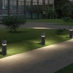 Słupek ogrodowy Fuku - Antracyt (800 mm) (9917) - Shilo Garden