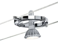 System linkowy Cardan max. 4x10W GU5,3 Chrom Matowy 230/12V 80VA Metal (PL94144) - PAULMANN