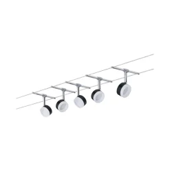 System linkowy ClearLED 5x4W Czarny/Chrom 12VDC tworzywo sztuczne (PL94457) - Paulmann