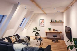 System linkowy DC zest Cup max5x10W Chrom mat/Chrom GU5,3 12V DC 60VA twszt/met (PL94465) - Paulmann