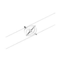 System linkowy Spot Cardan max1x10W GU5,3 Biały mat/Chrom 12V DC 60VA twszt/metal (PL94439) - Paulmann