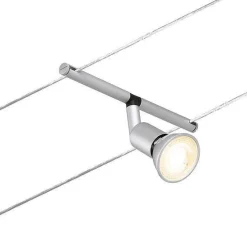 System linkowy spot Salt max1x10W GU5,3 Chrom mat/Chrom 12V DC 60VA twszt/metal (PL94443) - Paulmann