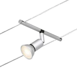 System linkowy spot Salt max1x10W GU5,3 Chrom mat/Chrom 12V DC 60VA twszt/metal (PL94443) - Paulmann