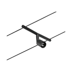 System linkowy spot Salt max1x10W GU5,3 Czarny mat/Chrom 12V DC 60VA twszt/metal (PL94447) - Paulmann