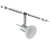 System linkowy Spotlight Sheela max. 1x10W GU5,3 Chrom Matowy/Opal 12V Metal/Szkło (PL94131) - PAULMANN