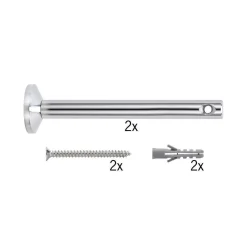 System linkowy wspornik sufitowy 1 para, Chrom (PL17824) - PAULMANN