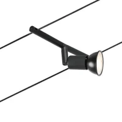 System linkowy zestaw Salt max5x10W GU5,3 Czarny mat/Chrom 12V DC 60VA twszt/metal (PL94446) - Paulmann