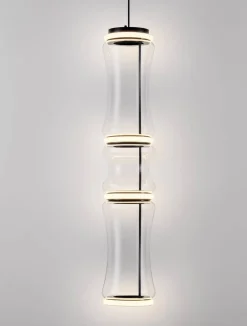 Szklana lampa wisząca ABANCAY (LE44593) - Luces Exclusivas