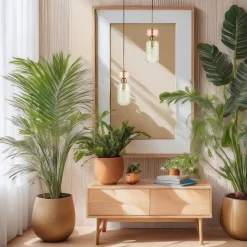 Szklana lampa wisząca MOLLY GREEN 1xE14 (ML1824) - Milagro