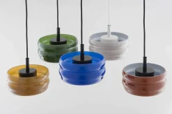 Szklana pojedyncza lampa wisząca TEVO (8816) - Argon