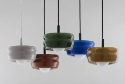 Szklana pojedyncza lampa wisząca TEVO (8816) - Argon