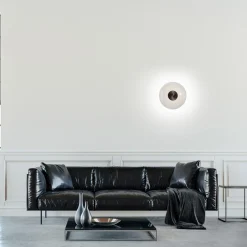 Szklany, ściemnialny kinkiet PURE VITRUM Brązowy (6082-34) - Paul Neuhaus