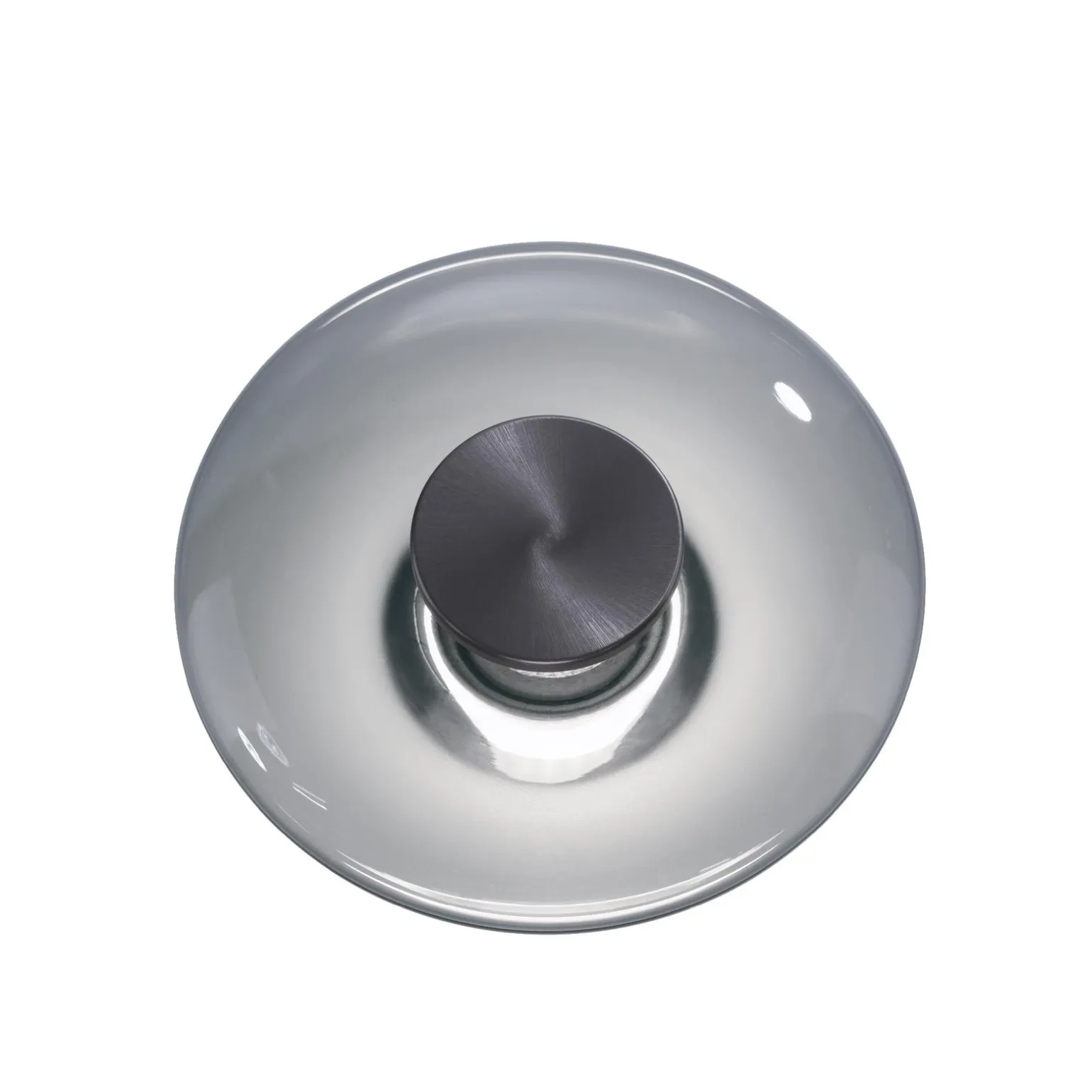 Szklany, ściemnialny kinkiet PURE VITRUM SZARY (6082-15) - Paul Neuhaus