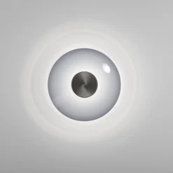 Szklany, ściemnialny kinkiet PURE VITRUM SZARY (6082-15) - Paul Neuhaus