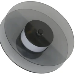 Szklany kinkiet Casy dymny LED CCT (LP-3176/1W SM) - Light Prestige