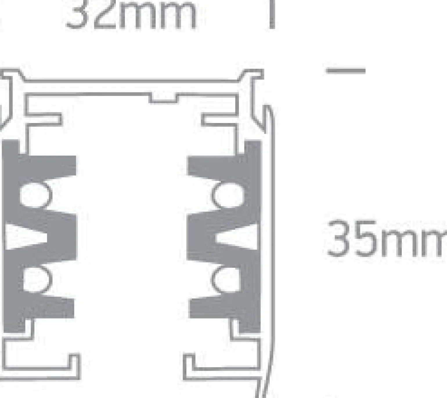 Szyna 3 fazowa 2 metry czarna (MYL.00056) - Make Your Light