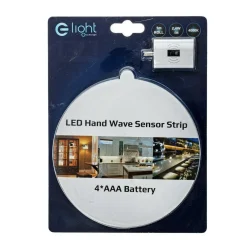 TAŚMA LED 1M Z CZUJNIKIEM RUCHU 4xAAA 4000K (EKZ0644) - Eko-Light