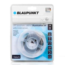 taśma LED z czujnikiem ruchu zasilana bateriami 4xAAA Cabinet Light Set barwa naturalna (BLAUPUNKT-CABSETNW)