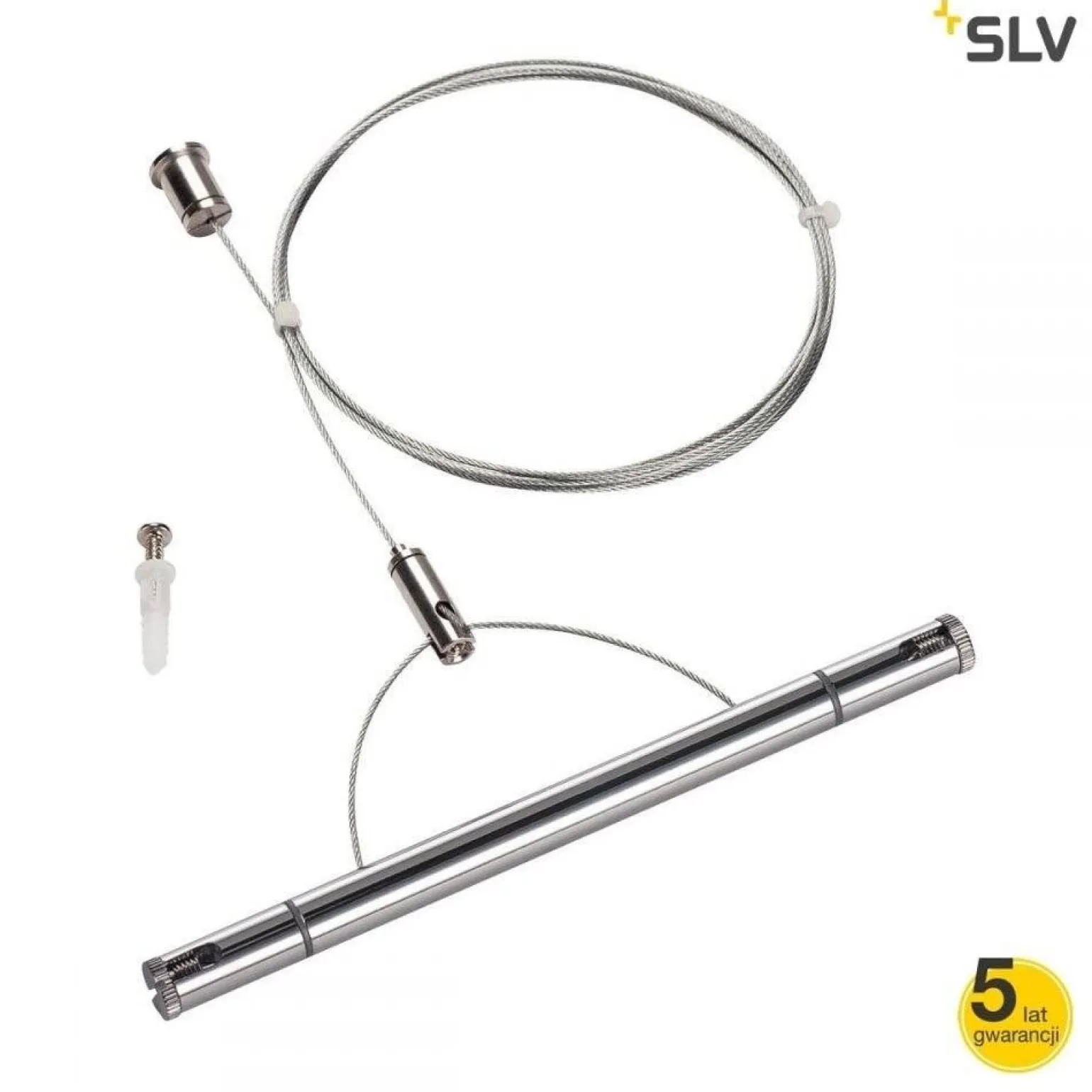 Tenseo, podwieszenie druciane, chrom (1002699) - SLV