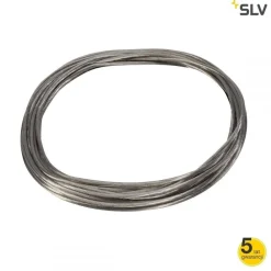 Tenseo przewód 4mm, 10m chrom (1002604) - SLV