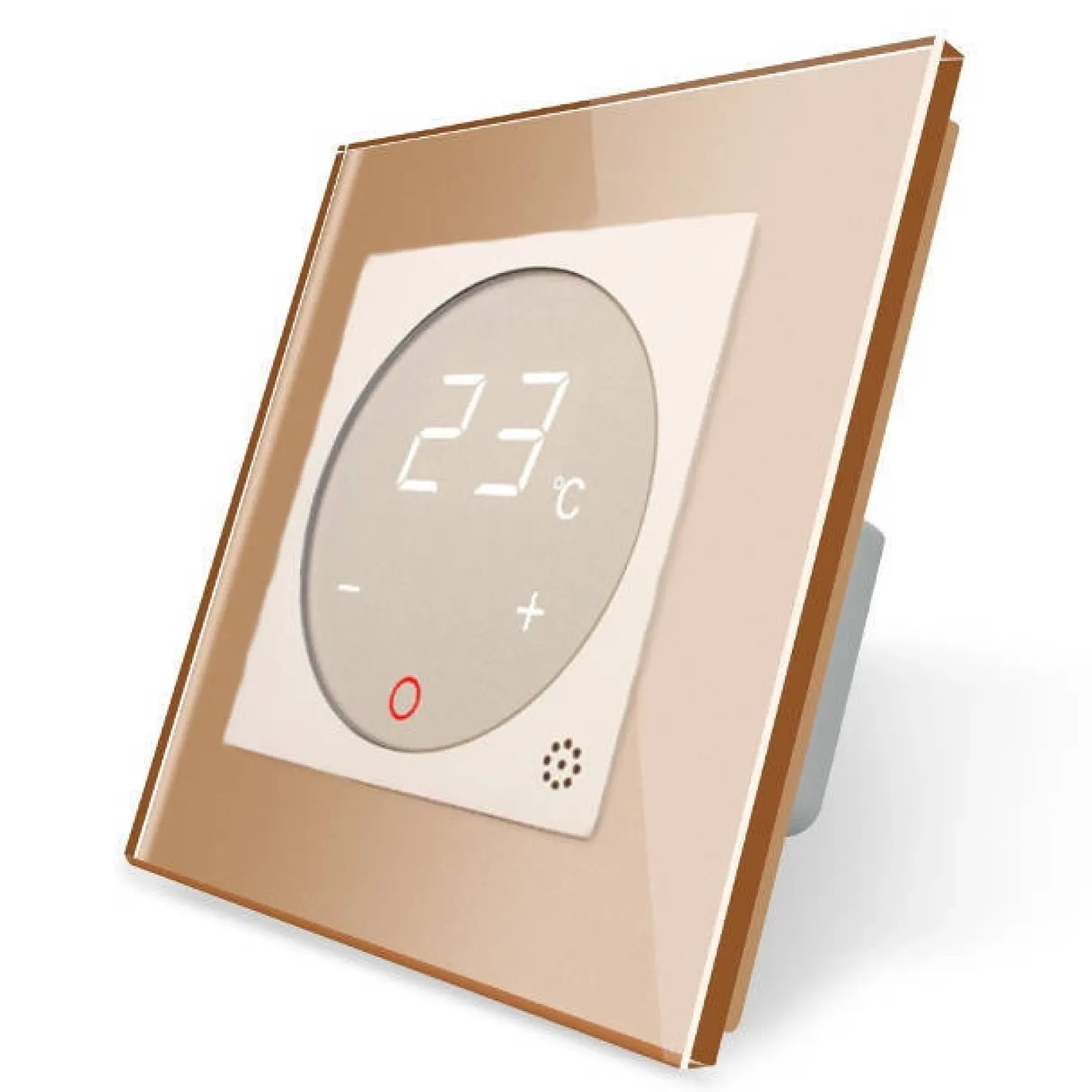 Termostat LIVOLO + Ramka pojedyncza Złota GPF-1 (VL-C701TMC-EC-63) LIVOLO