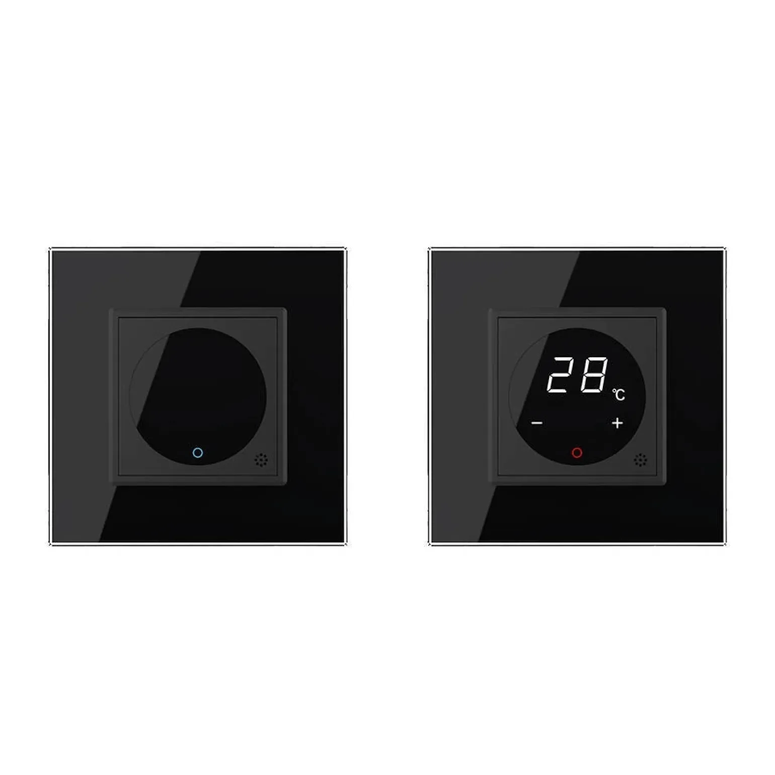 Termostat LIVOLO + Ramka pojedyncza Złota GPF-1 (VL-C701TMC-EC-63) LIVOLO