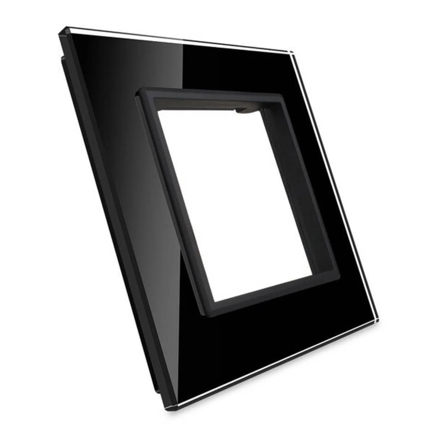 Termostat LIVOLO + Ramka pojedyncza Czarna GPF-1 (VL-C701TMC-EC-62) LIVOLO