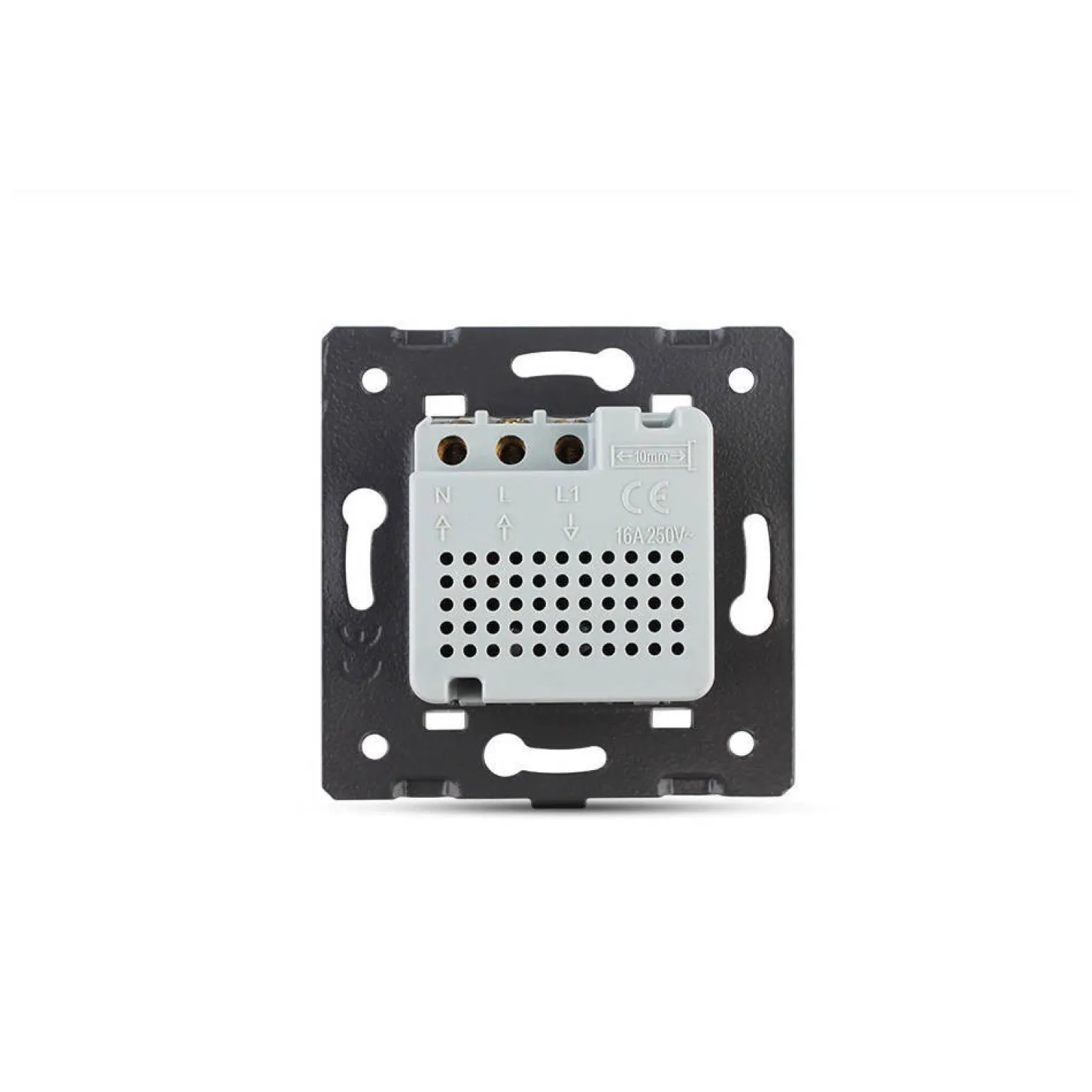 Termostat LIVOLO + Ramka pojedyncza Czarna GPF-1 (VL-C701TMC-EC-62) LIVOLO