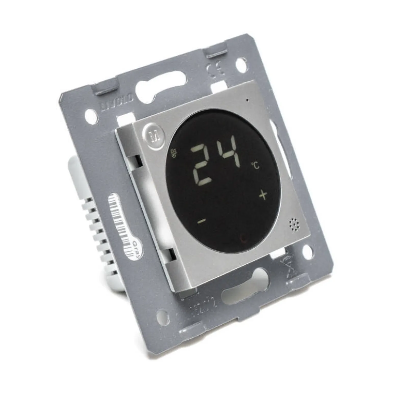 Termostat LIVOLO + Ramka pojedyncza Srebrna GPF-1 (VL-C701TMC-EC-64) LIVOLO