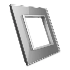 Termostat LIVOLO + Ramka pojedyncza Srebrna GPF-1 (VL-C701TMC-EC-64) LIVOLO