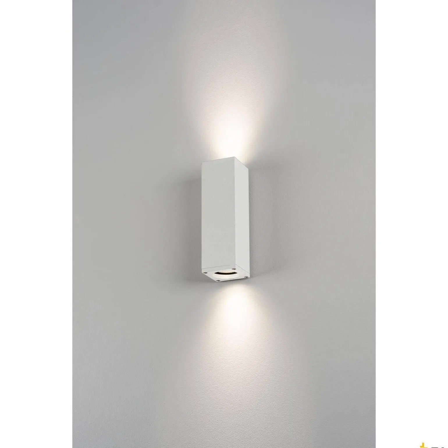 THEO UP/DOWN, QPAR51, lampa ścienna, kolor biały, maks. 2x50W (1000327) - SLV