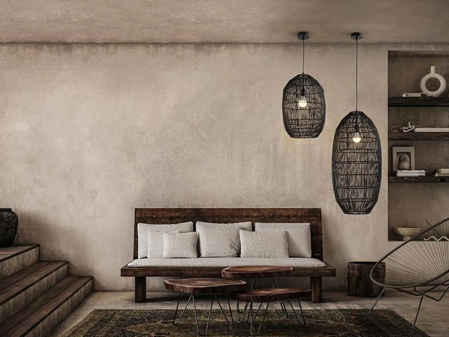 Tizne lampa wisząca 1L (139209) - Schuller