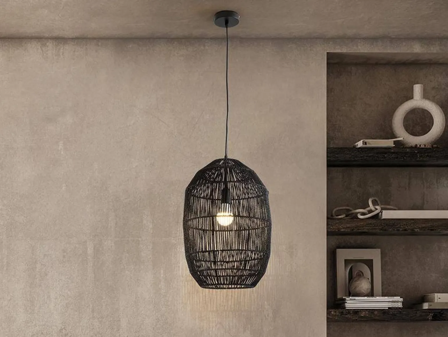 Tizne lampa wisząca 1L (139122) - Schuller