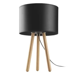 TOKYO BLACK LAMPKA NOCNA 1 PŁ SOSNA POSTARZANA (5293) - TK Lighting