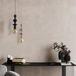 TOWER BLACK Lampa wisząca przy lustrze 1XE27 (10871) - TK Lighting