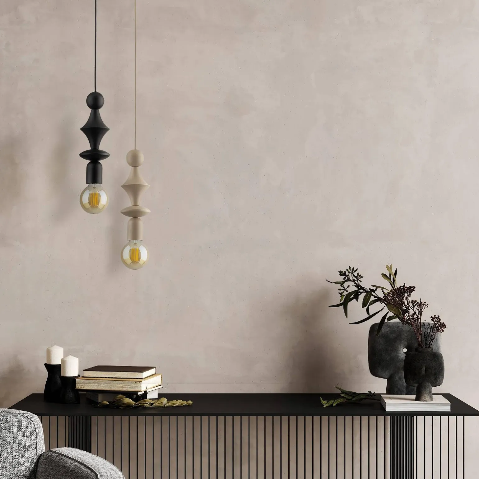 TOWER SABIA LAMPA WISZĄCA 1XE27 (10870) - TK Lighting