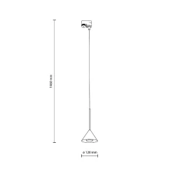 TRACER CONO MINI BLACK (10649) - TK Lighting