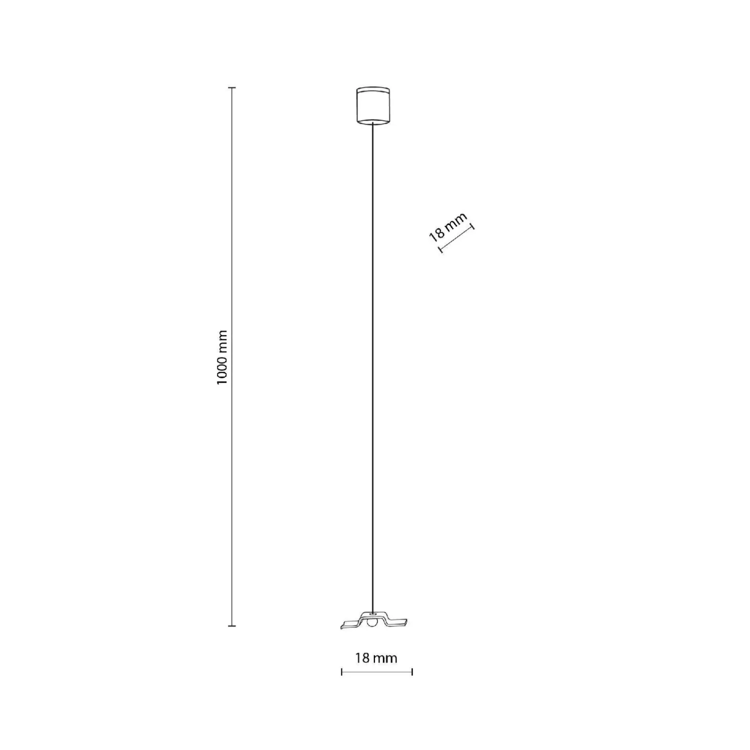 TRACER ZESTAW PODWIESZAJĄCY CZARNY (5304) - TK Lighting