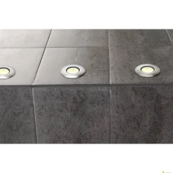 TRAIL-LITE 60, lampa podłogowa wpuszczana outdoor, LED, 3000K, IP65, stal nierdzewna 316, wkład szklany satynowany (227462) - SLV