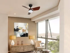 Tropic wentylator z oświetleniem LED (319614) - Schuller