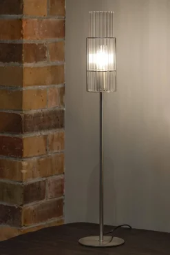 TUBO Table 1L 65cm Satin Nickel/Clear (108558) Markslojd