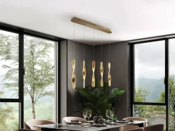 Twist lampa wisząca 5L (219527) - Schuller