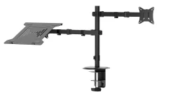 Uchwyt na monitor w systemie Vesa, z tacą na laptopa ML2 (LV9908) - LVN SYSTEM