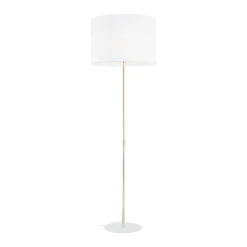 UMBERTO WHITE GOLD LAMPA PODŁOGOWA 1 (16033) - TK Lighting