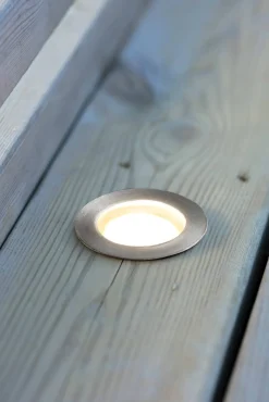 UNITE 12 Decklight 6L 0,4W Steel (108644) Markslojd