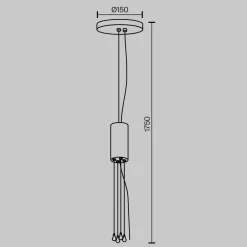 Uniwersalny element mocujący Zon (C032C-04-B-1) - Maytoni