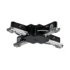 URail Łącznik X stały Czarny Mat 230V Tworzywo sztuczne/Metal (PL96908) - PAULMANN